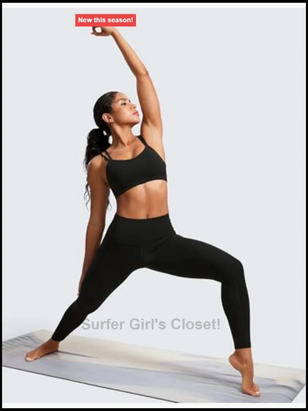 Buttery Soft V Neck Sports Bra with Molded Cups